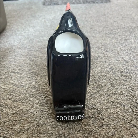 Ceramic Penguin Pencil and Phone Holder - Picture 7 of 7